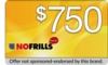 Unlock $750 Shopping Credit at No Frills! Sign Up Now
